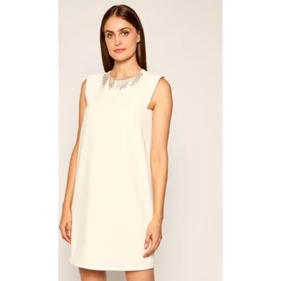 Art 365 Marella Fulvia Dress Crystal Embellished NWT Size 12 - Picture 3 of 12